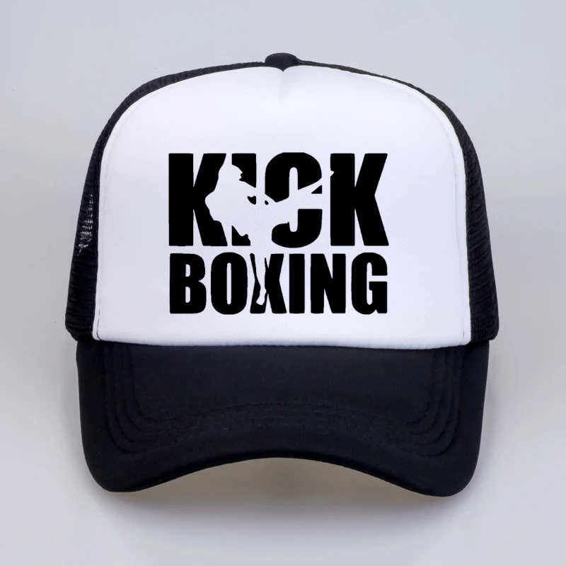 Многоцветный Летняя мужская и женская бейсбольная кепка Kick Boxinger MMA, Высококачественная бейсболка с буквенным принтом, крутая летняя бейсболка, сетчатая бейсболка, кепка для папы - Цвет: Многоцветный