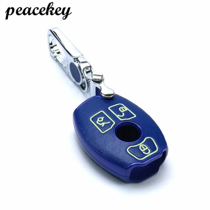 Чехлы для автомобильных ключей Peacekey Mercedes аксессуары Benz W203 W210 W211 W124 Smart-2/3 кнопки