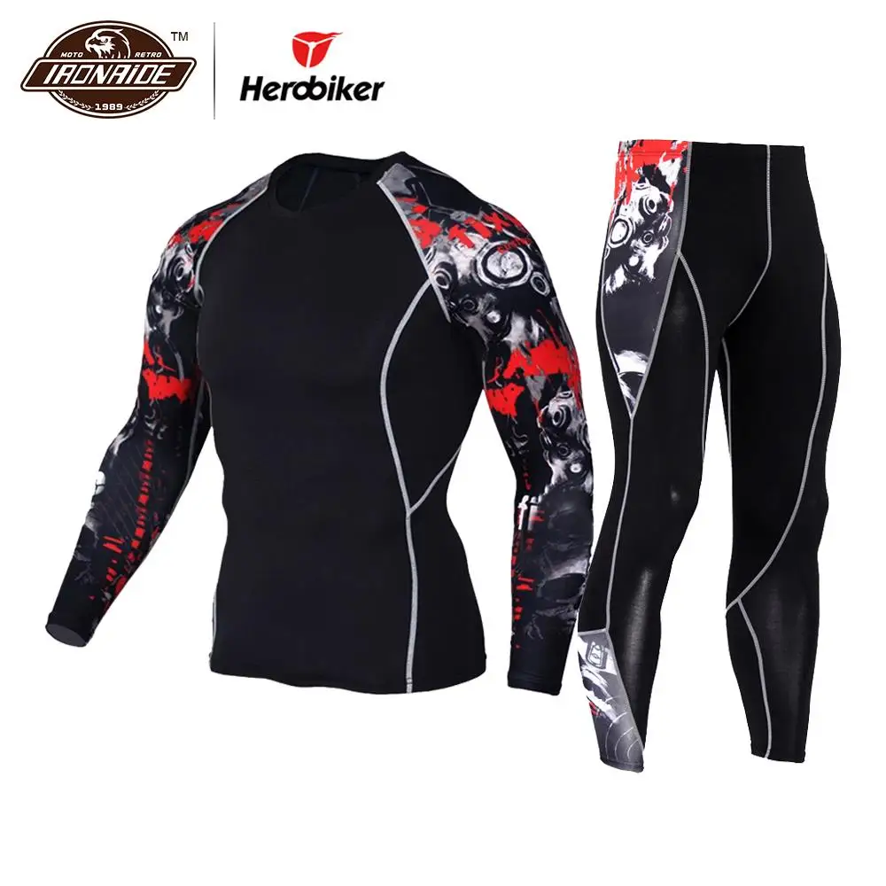 Летние рубашки и топы HEROBIKER мотоциклетная куртка Быстросохнущий Спортивный
