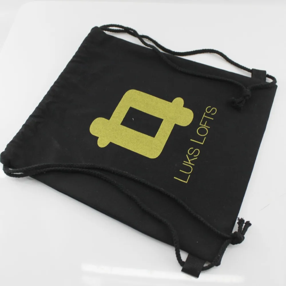 100 шт./лот спортивный мешок рюкзаки на шнурке сумка хлопковые Сумки с