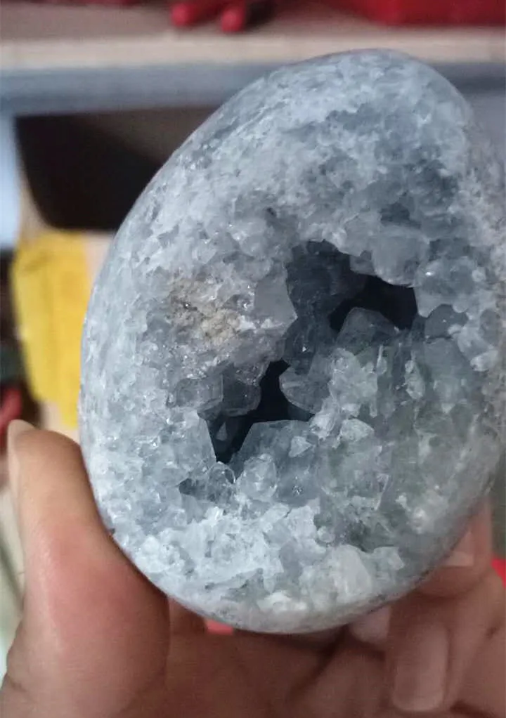 beautiful celestine geode egg unicorn party mariage souvenir wedding favors and gifts | Дом и сад