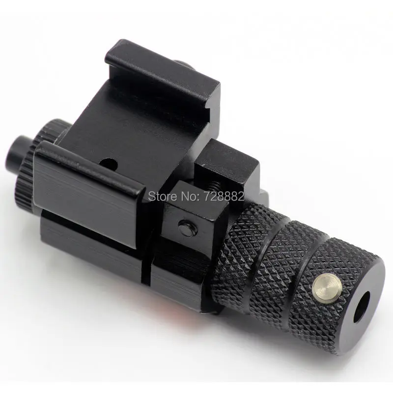 Тактический красный точечный лазерный прицел с 20 мм рельсовым креплением