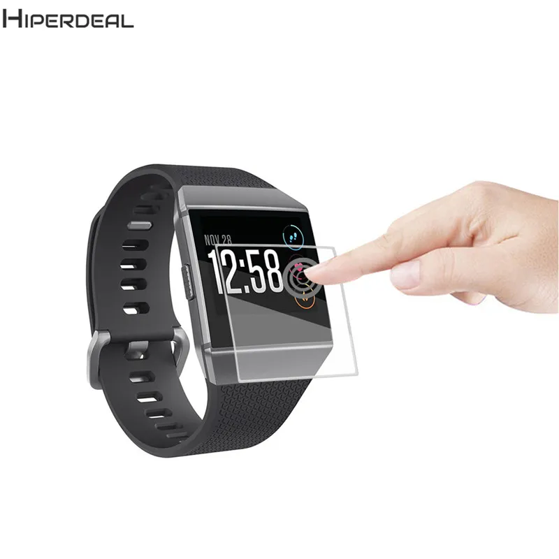 HIPERDEAL Protector Film For Fitbit Ionic Clear Explosion-proof LCD TPU Full Cover Screen Smart Watch QIY30 |