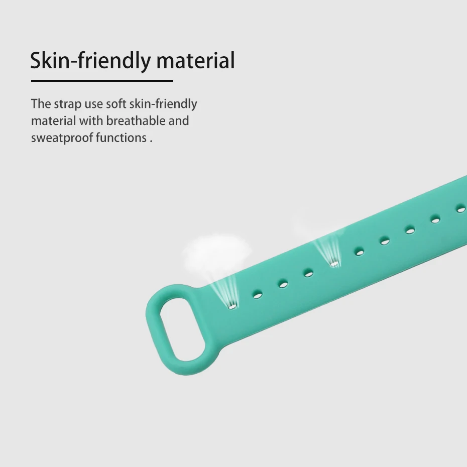 Для Xiaomi mi band 3 ремешок на запястье силиконовый цветной браслет для Mi Band умный