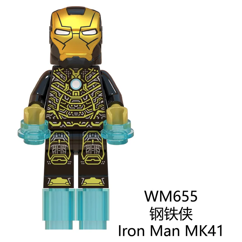 Новое поступление Железный человек Legoings Мстители 4 шт. капитан Марвел Тор Халк