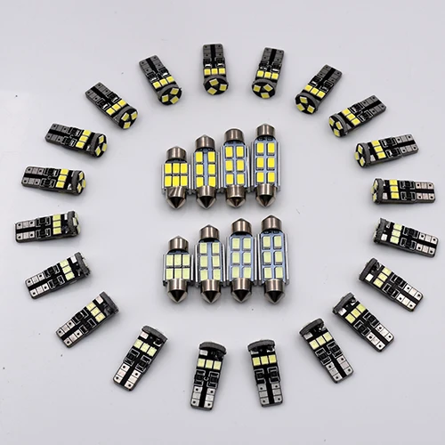 white 2835 chip ShinMan 11x без ошибок CANBUS светодиодный автомобильный светильник внутренний светильник светодиодный комплект для Mitsubishi Montero Sport светодиодный интерьерная посылка 1997-2004 - Испускаемый цвет: white 2835 chip