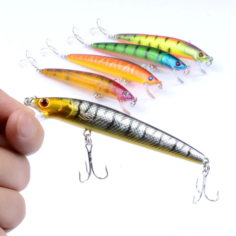 

5Pcs/Lot 9.5cm/8.5g Lifelike Minnow Fishing Lures Japan Hard Baits Sea Fishing Wobblers Crankbait Pesca Isca Fishing Tackle