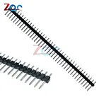 10 шт. Однорядный 40-контактный Штекерный разъем с шагом 2,54 мм