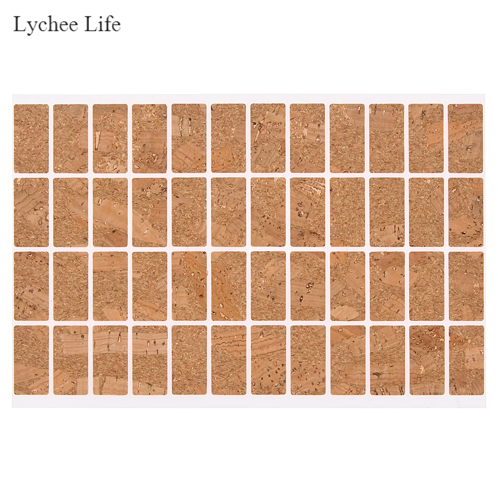 Lychee Life деревянные этикетки ручной работы клейкая наклейка упаковка герметизация декоративные этикетки Diy Швейные материалы