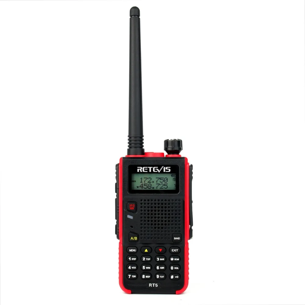 Рация Retevis RT5 7 Вт 2 шт. два диапазона VHF + UHF 136 174 400 520 МГц Любительский радиоприемник