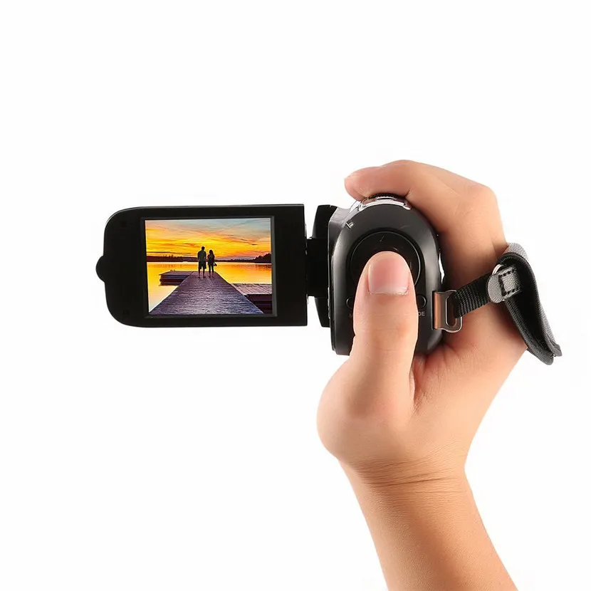 NEW 2.4 Inch Screen Full HD 1080P Digital TFT Camera 16.0 Mega Pixels CMOS Sensor DV With LED Fill Light Video Camera Recorder