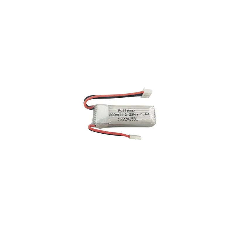 2PCS 7.4V 300mah lithium battery for WLToys F959 XK DHC-2 A600 A700 A800 A430 remote glider spare parts | Игрушки и хобби