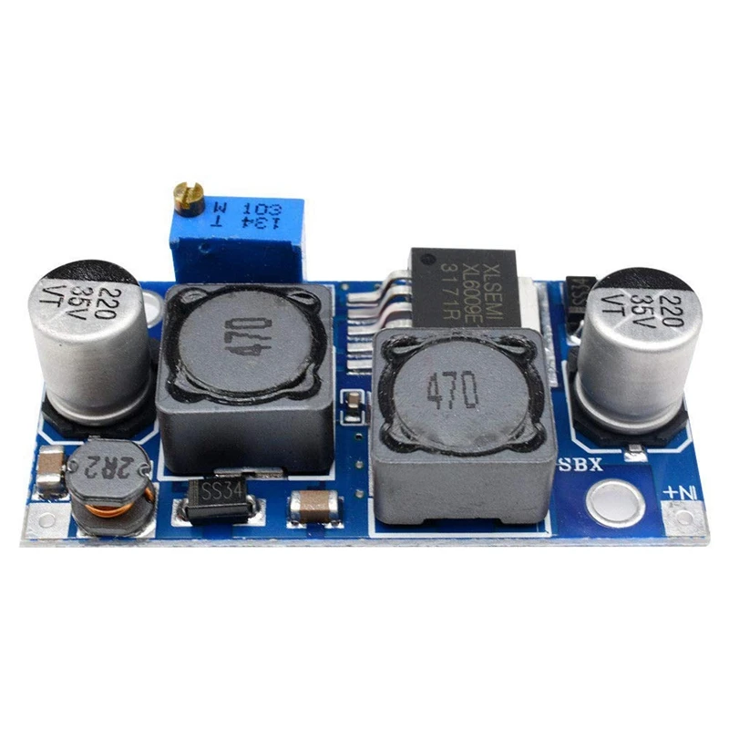DC-DC Boost для понижения напряжения шаг вверх-вниз конвертер XL6009 модуля солнечной