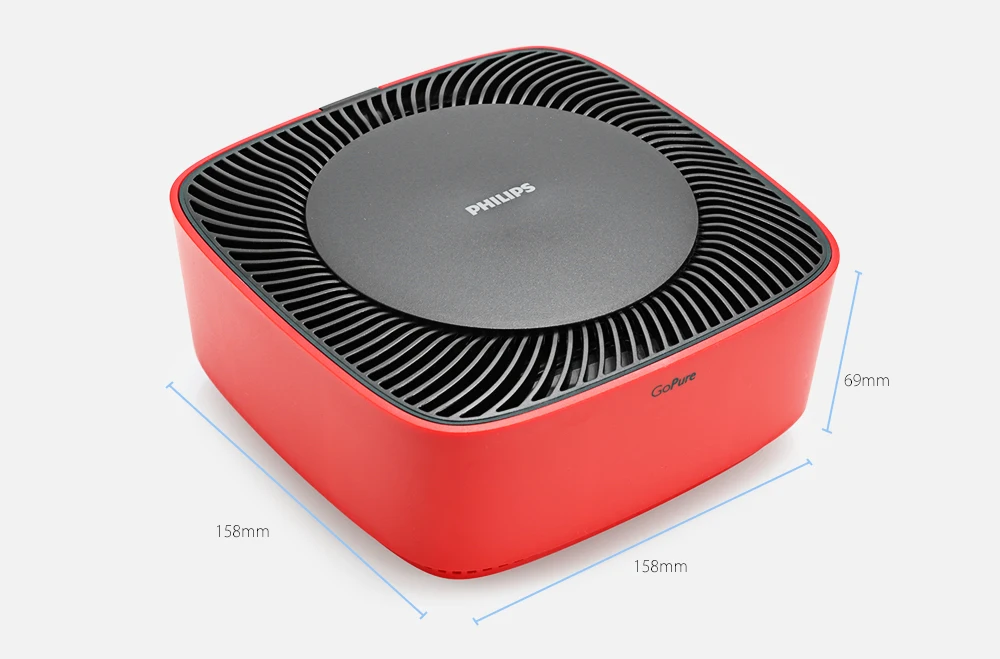 Philips gopure CP50 12 В автомобиля Воздухоочистители HEPA фильтр озоновый освежитель