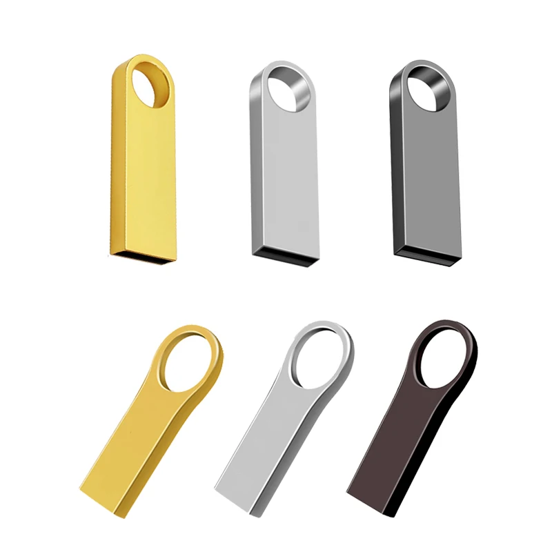 Металлический водонепроницаемый флеш накопитель из нержавеющей стали 64 ГБ 32 16 8 4