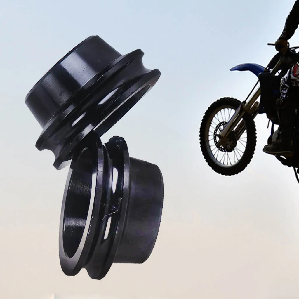 Комплект из 2 предметов высококачественные алюминиевые шпули для Honda Ruckus Zoomer Black
