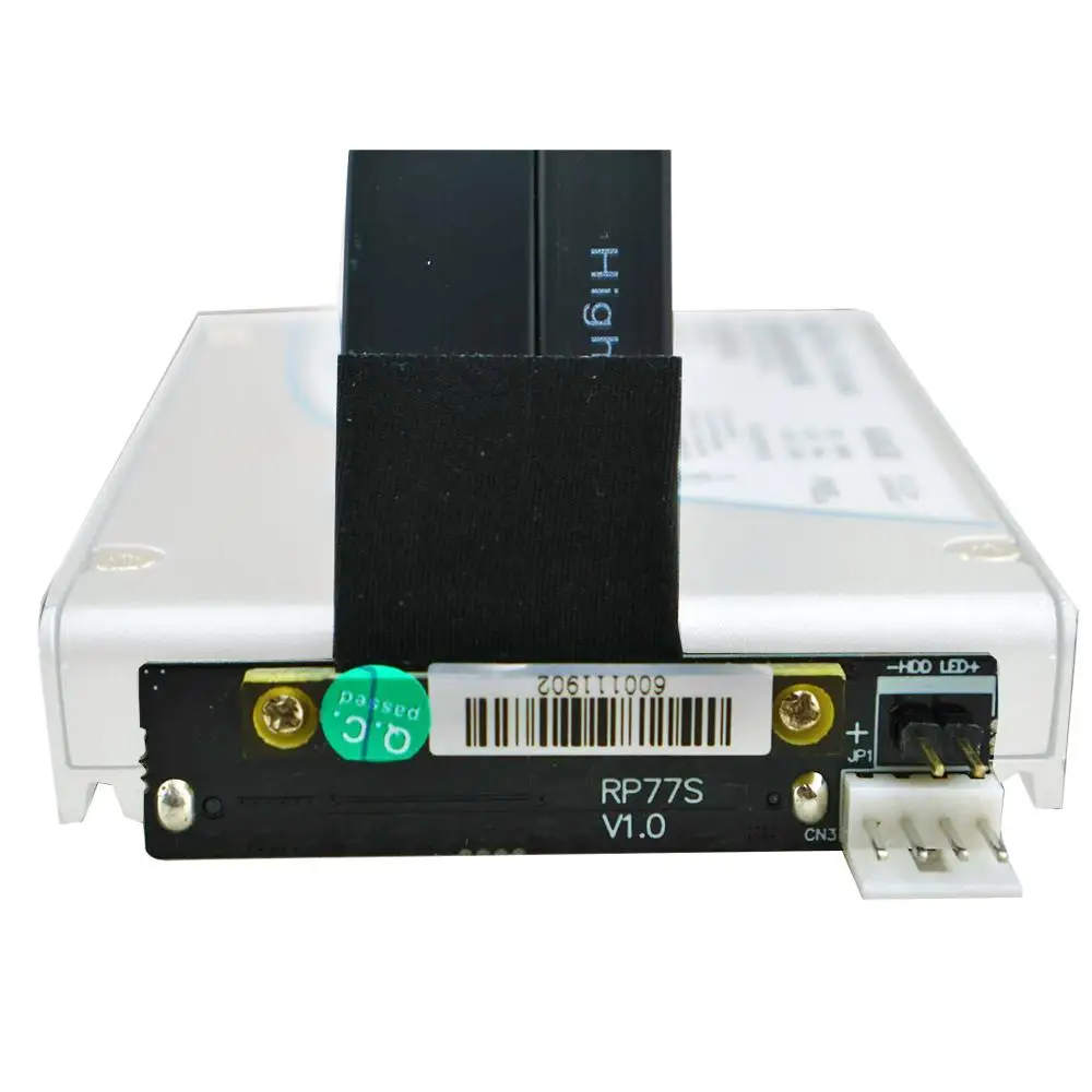 Удлинительный гибкий кабель U2 SFF-8639 U.2 to M.2 M Key-M M2 Adapter Riser Card ленточный для NVME SSD |