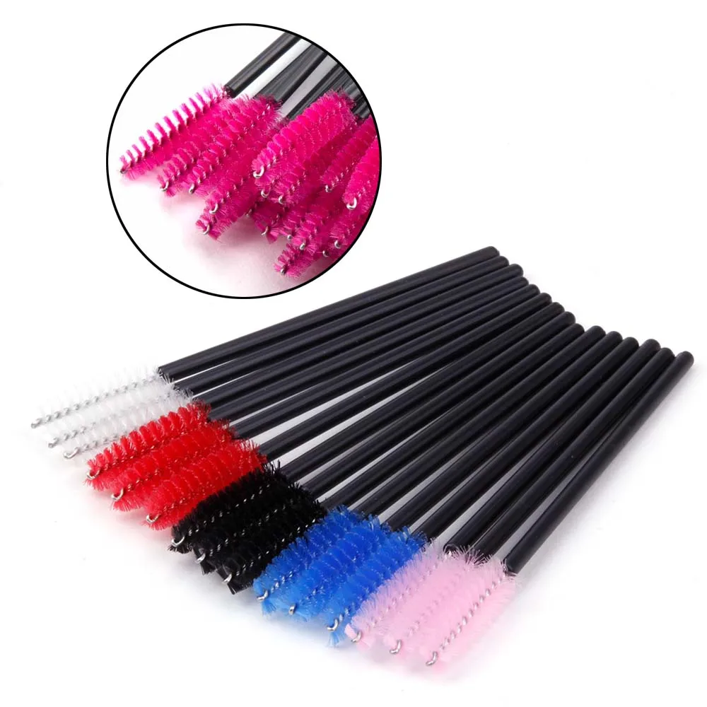 

50/100Pcs Disposable Eyebrow Brush Mascara Wands Applicator Spoolers Eye Lashes Brushes Eyelash Extension Makeup Accessories