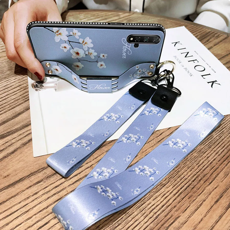 glitter diamond strap tpu case for huawei mate 20 pro P30 P20 pro lite honor 7x 8x 10 20 7A pro lite Y6 pro Y9 case cover