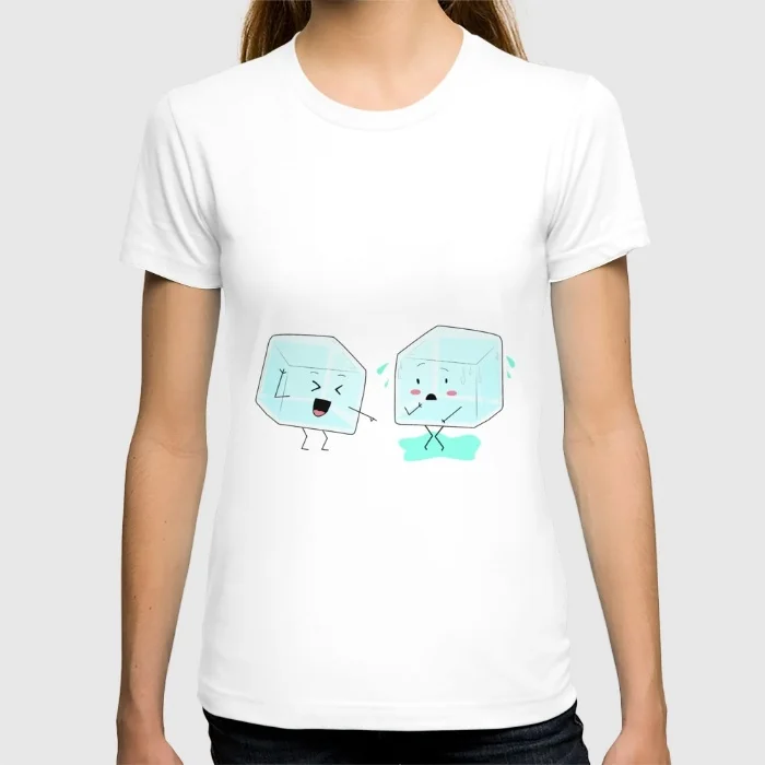 2017 Лето Ограниченной женщины футболки Ice cube проблемы Короткими рукавами Хлопок