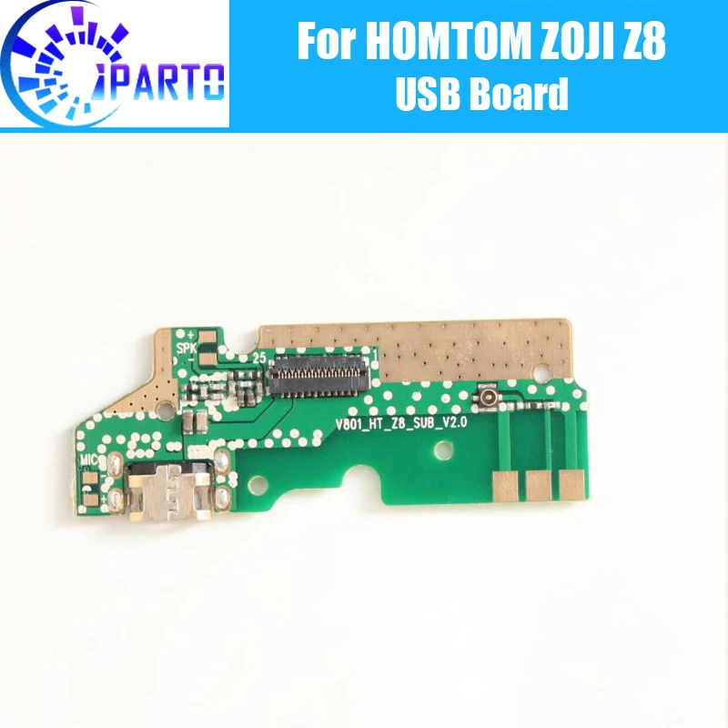 HOMTOM ZOJI Z8 usb плата 100% оригинал новинка разъем для зарядки Сменные аксессуары