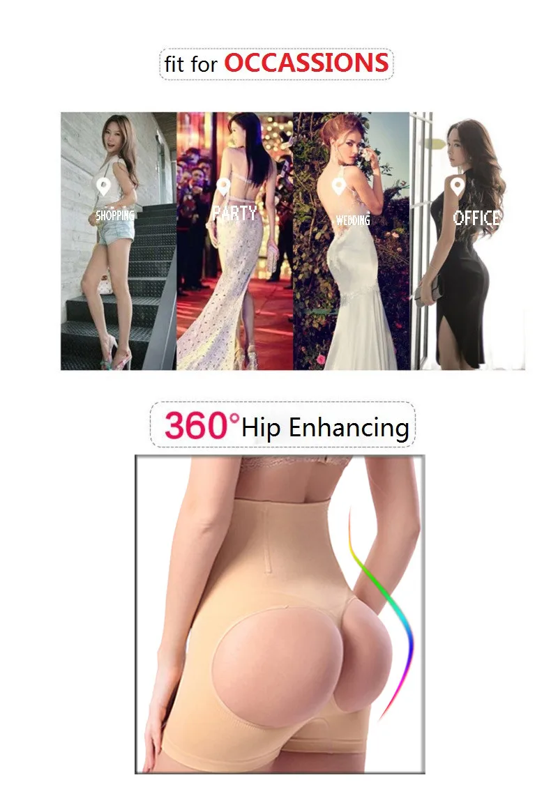 NINGMI Push Up Butt Lifter женские контрольные трусики, для свадебной вечеринки, для талии, для тренировок, для похудения, Утягивающее нижнее белье, платье, брюки