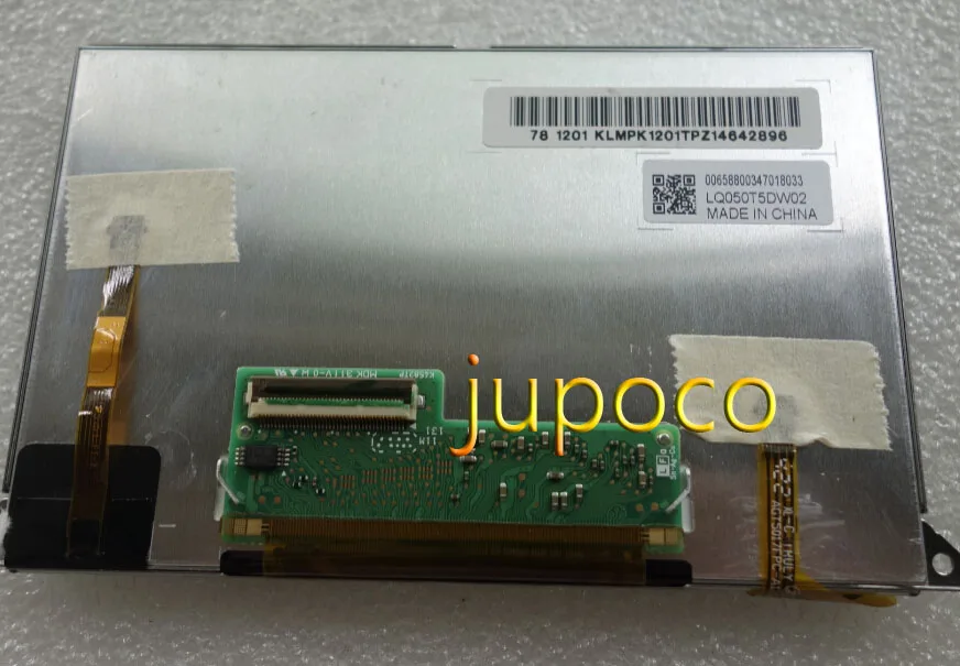 100% оригинальный новый 5 дюймовый ЖК-дисплей дисплей LQ050T5DW02 с сенсорной панелью