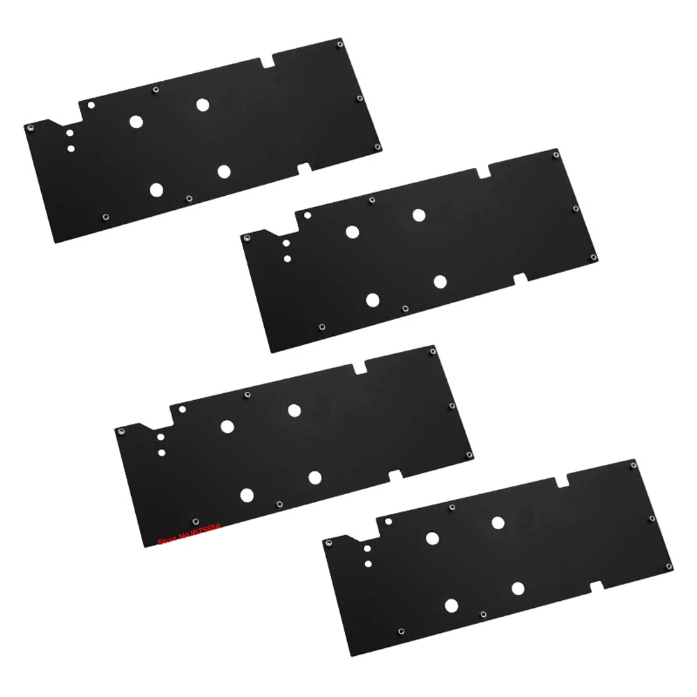 Вспомогательный дизайн R9 290/R9 290X/R9 390/390X gpu VGA карта протектор задняя пластина металлическая подкладка доска защита видеокарт