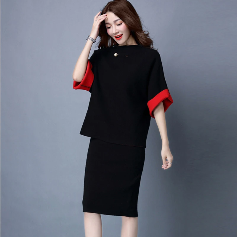 RG женский зимний осенний пуловер свитер костюмы женские деловые офисные