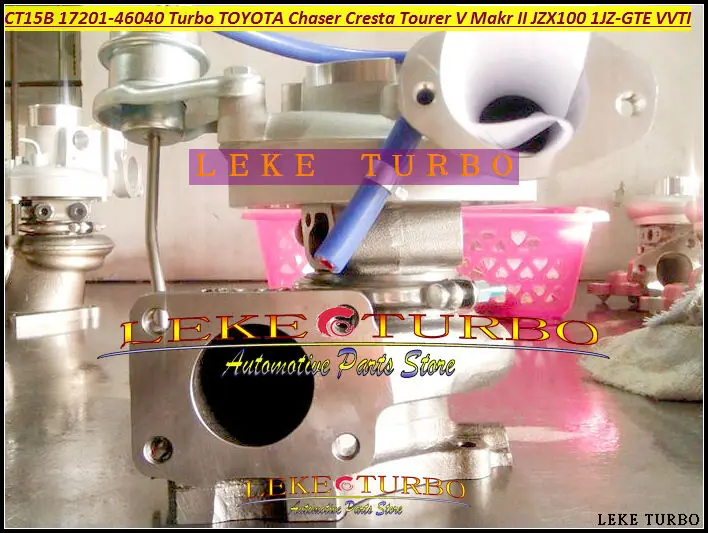 Турбокомпрессор CT15B 17201 46040 для TOYOTA Chaser Cresta Tourer V Makr II JZX100 1JZ GTE VVTI|turbocharger|turbocharger toyota |