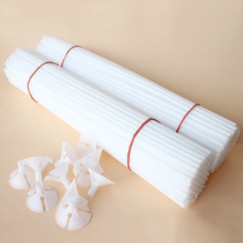 20 шт./партия 32 & 40 см держатель воздушных шаров палочки с чашкой шары из латекса