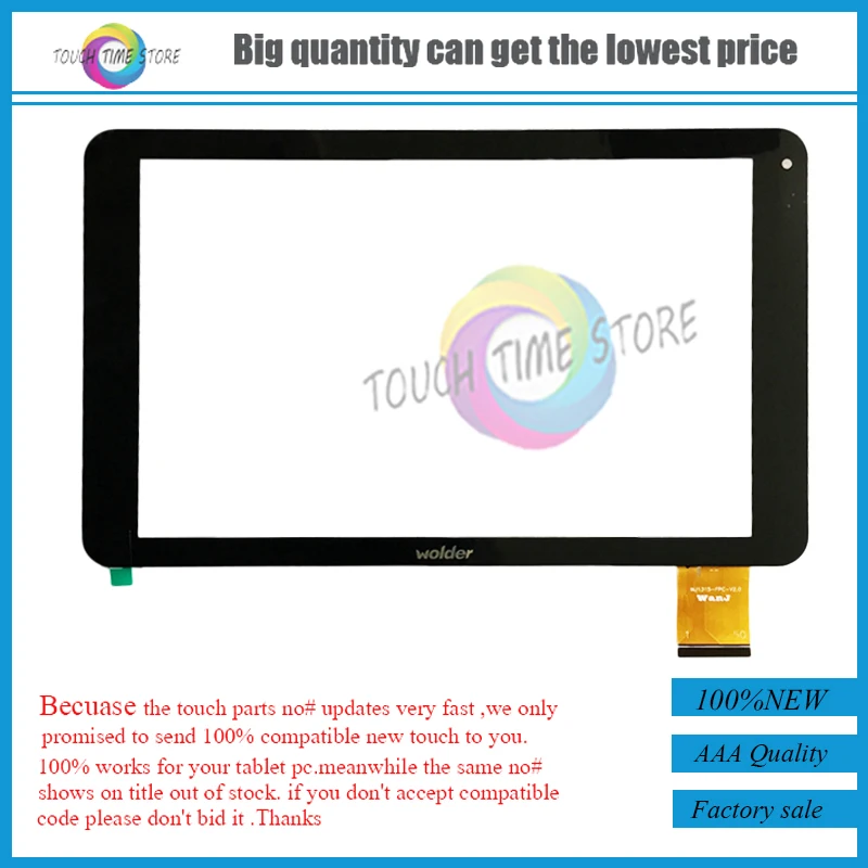 New for WJ1315-FPC-V2.0 WOLDER MITAB ONE 10 PLUS Tablet PC touch screen panel digitizer sensor Replacement | Компьютеры и офис