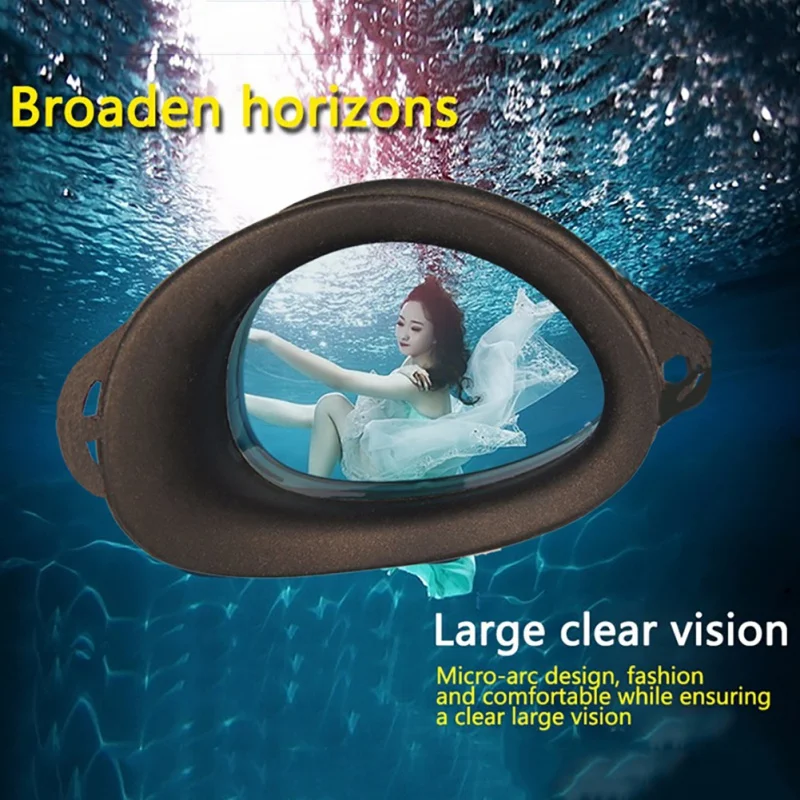 

Unisex Outdoor Water Sports Swimming Glasses Siamese silicone earplugs plating new swimming goggles Sports Eyewear With Earplug