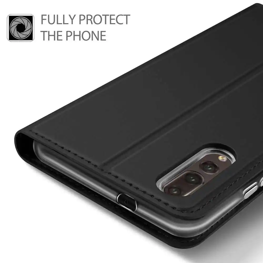 Ретро Кожаный чехол для HUAWEI P20 Pro кошелек слот карты Shell|Чехлы-книжки| |