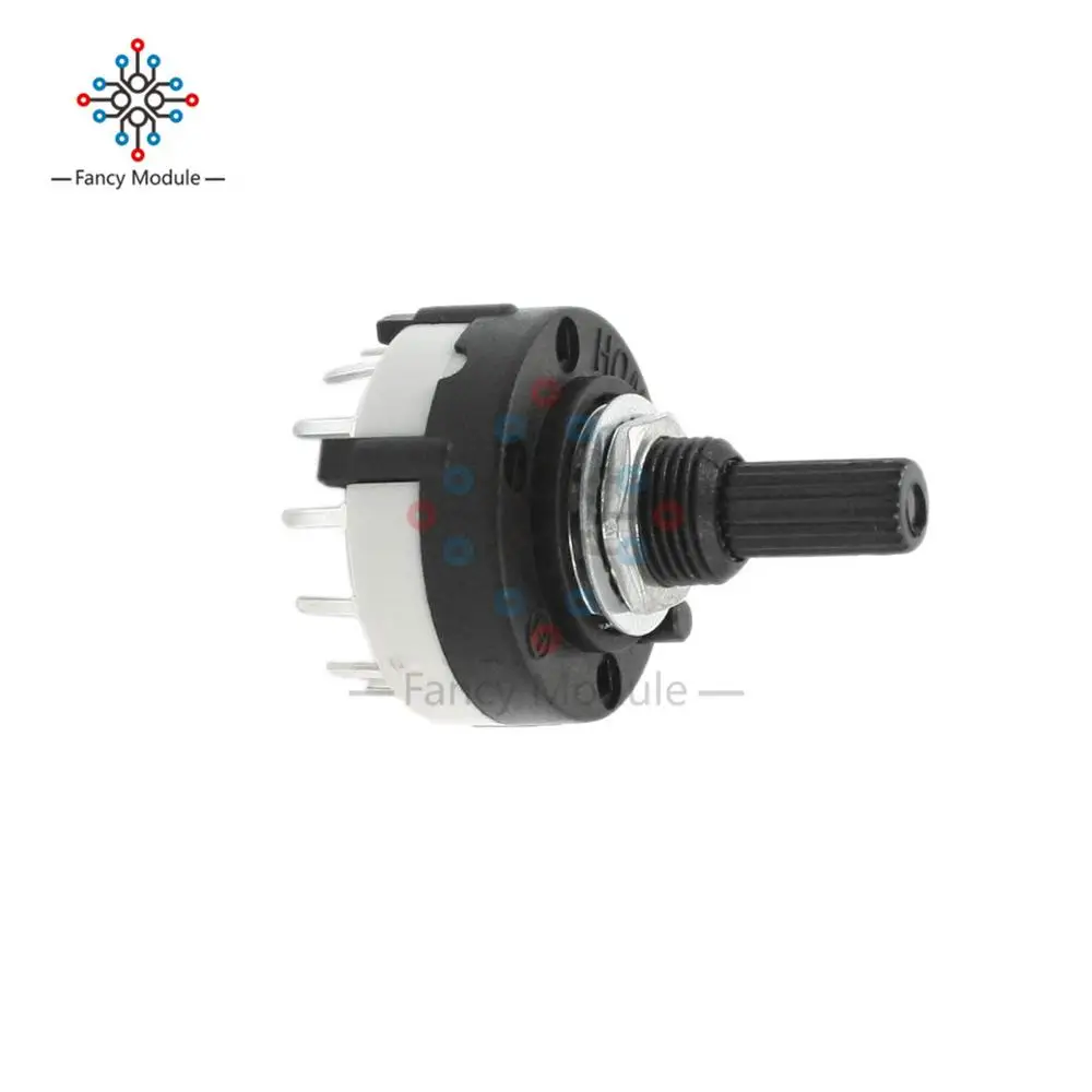 Поворотный переключатель диаметром 26 мм диаметр вала 6 3 ножа 4 файла Регулируемый