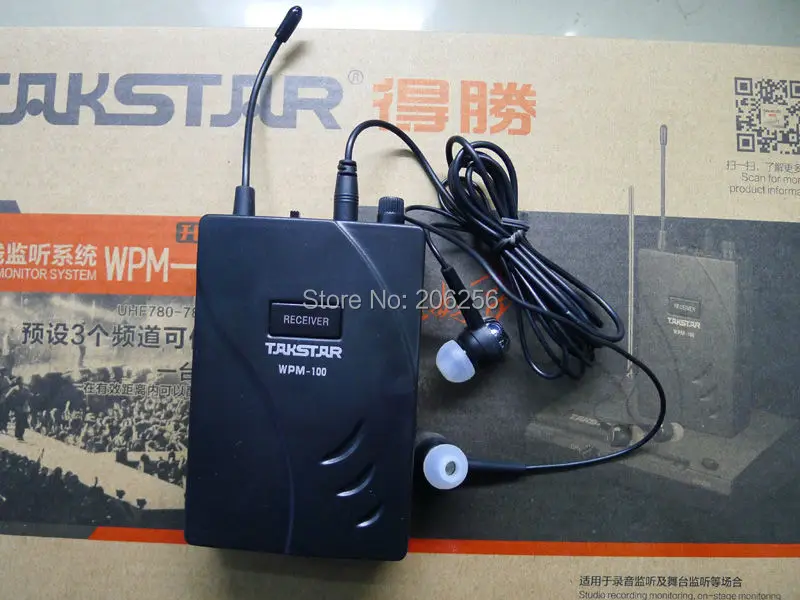 Улучшенная беспроводная система контроля Takstar wpm 100/ wpm100 UHF Stage беспроводные