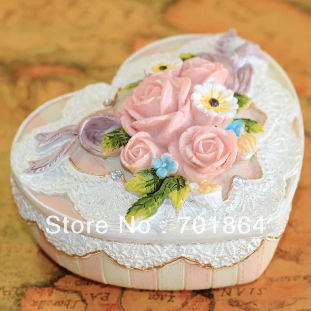 Модный полимерный чехол для ювелирных изделий шкатулка безделушек в форме