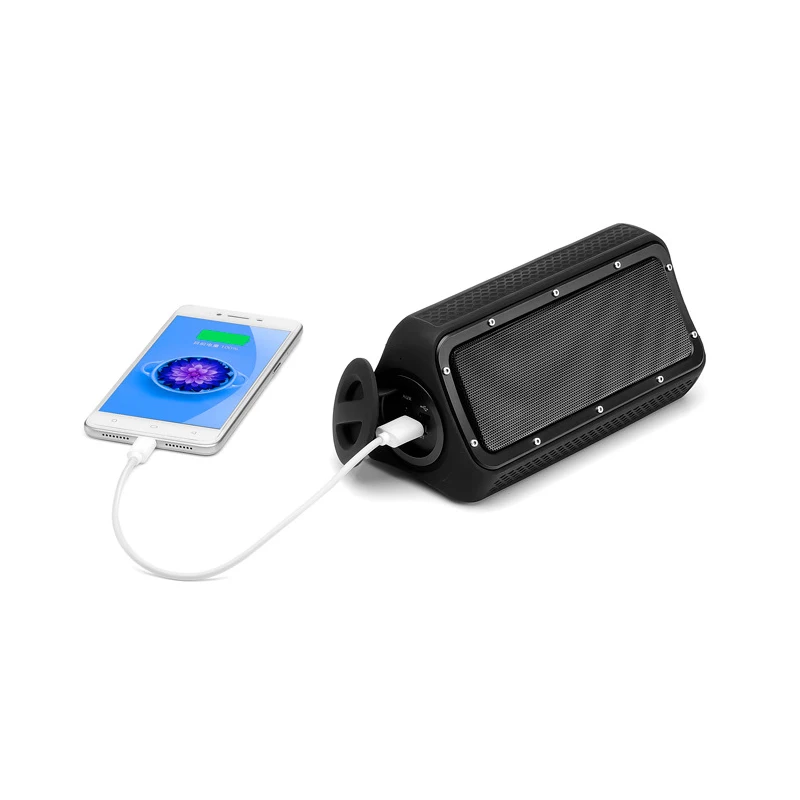 Fansaco Портативный Bluetooth Динамик Беспроводной Водонепроницаемый звуковой ящик со