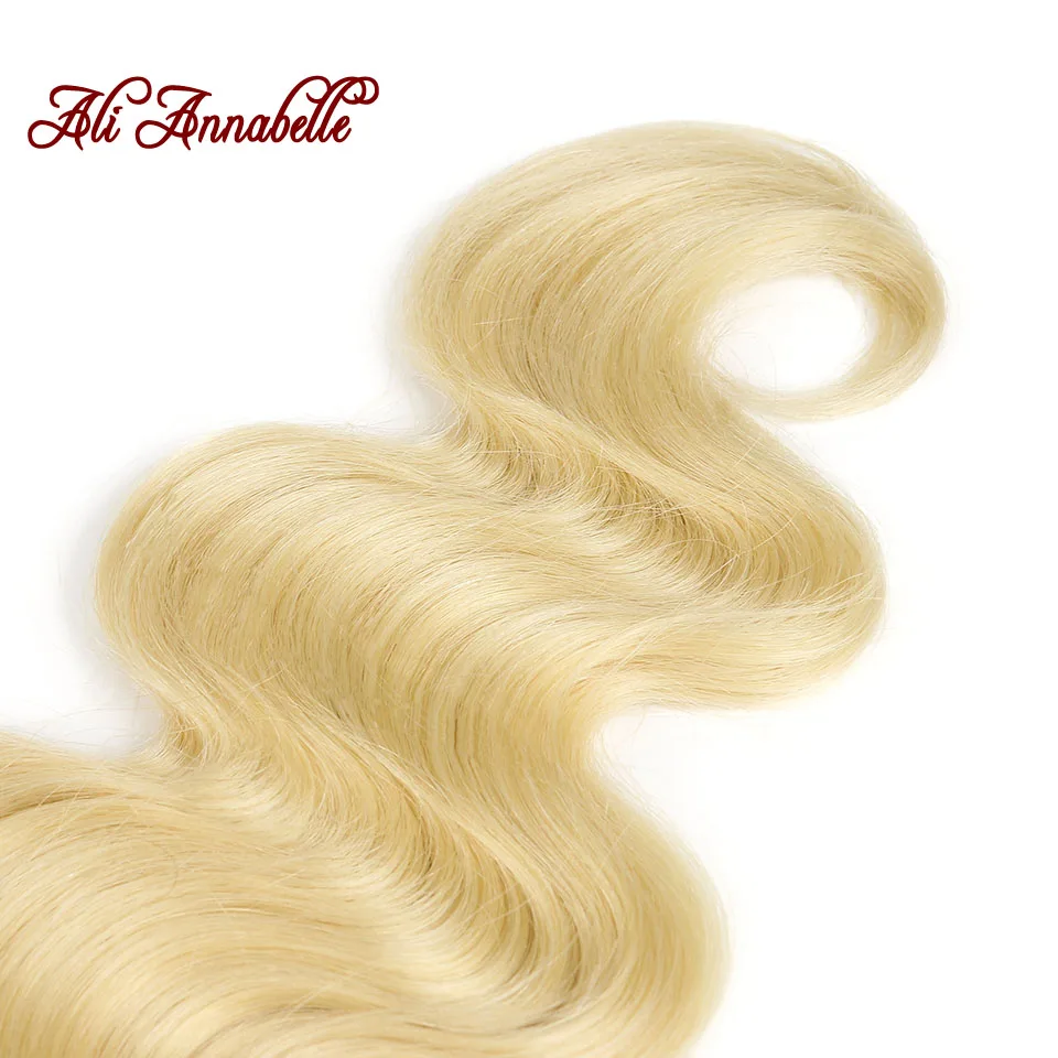 613 Body Wave Human Hair Closure Brazilian 4*4 Lace 100% Bleached Knots With Baby | Шиньоны и парики