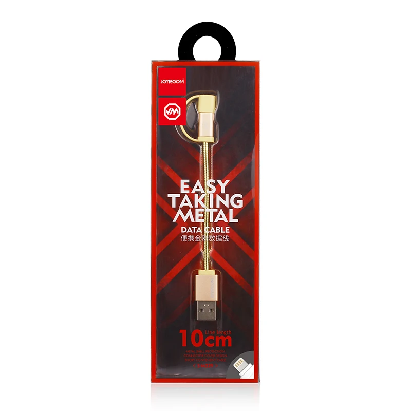 Суперпортативный 10 см кабель для синхронизации данных и зарядки Joyroom iPhone 5 M 329 6 6S