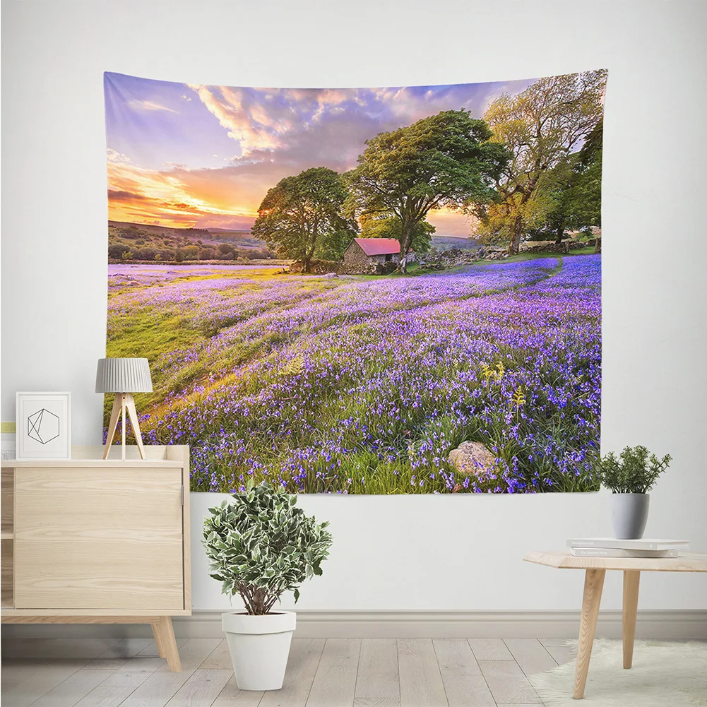 Украшения коврик спальня лаванды серии дома настенный довольно гостиная