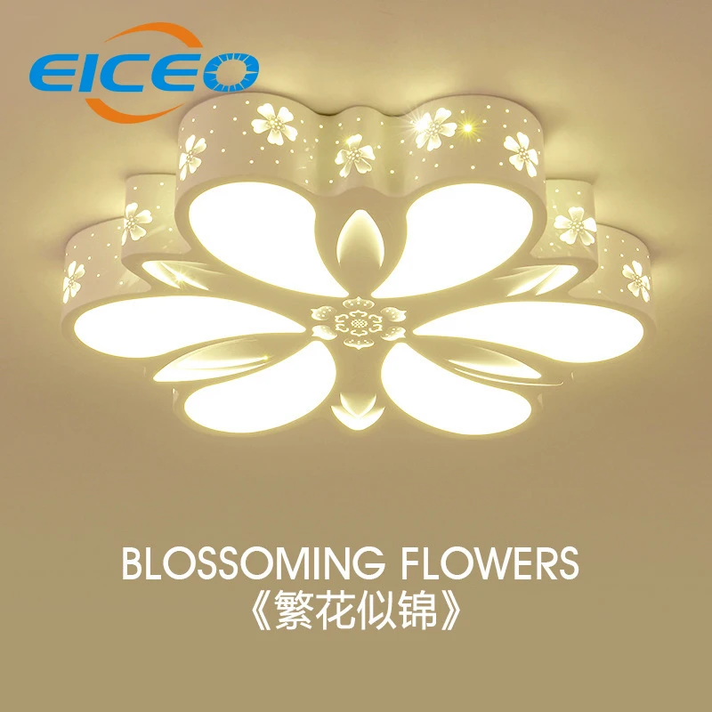 

(EICEO) 2018 Modern LED Ceiling Lamp Living Room Restaurant Study Bedroom Lamps 50cm 62cm 80cm AC185-265V Free Shipping lights