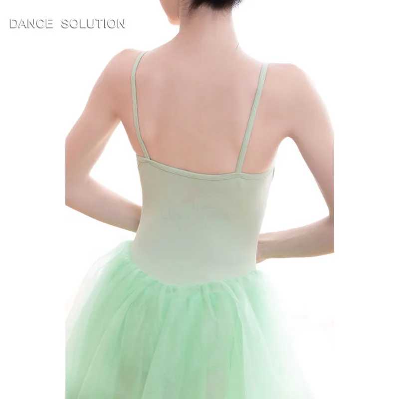 5 Colors Spandex Camisole Ballet Tulle Dress Adult &amp Child Stage Dance Skirt Practice Dancewear Ballerina Costumes 15089 |