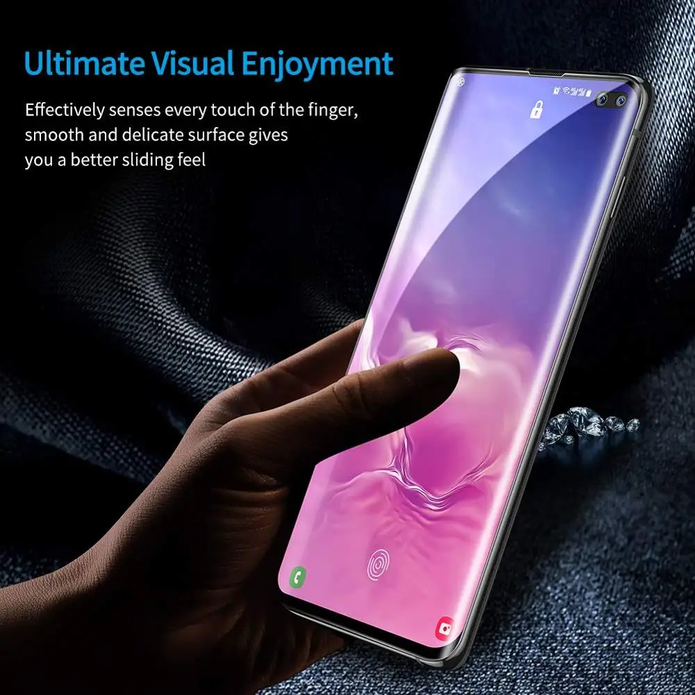 S10 защитная пленка из закаленного стекла для Samsung Galaxy S10e Plus + 5G версия|Защитные