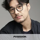 Мужские и женские оправы для очков Posesion, большие винтажные деревянные оправы для очков ручной работы в стиле ретро, оптические очки с прозрачными линзами