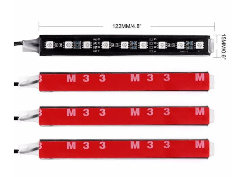 4 шт. Автомобильные светодиодные лампы декоративные для атмосферы ALFA ROMEO 147 159 156