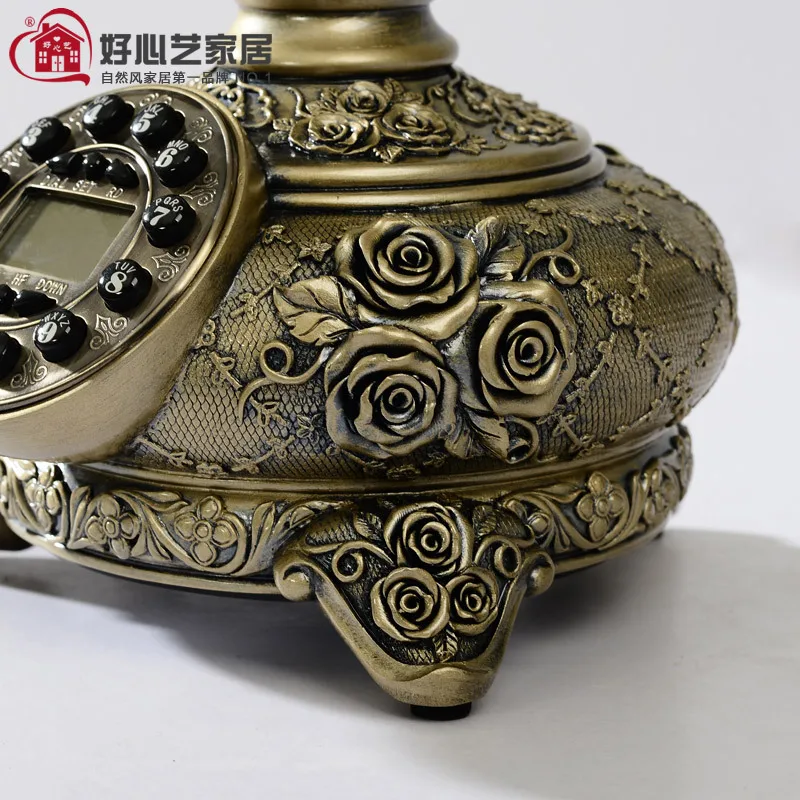 Hoshine новое смолы новизна проводные телефоны античный телефонной будки старинные