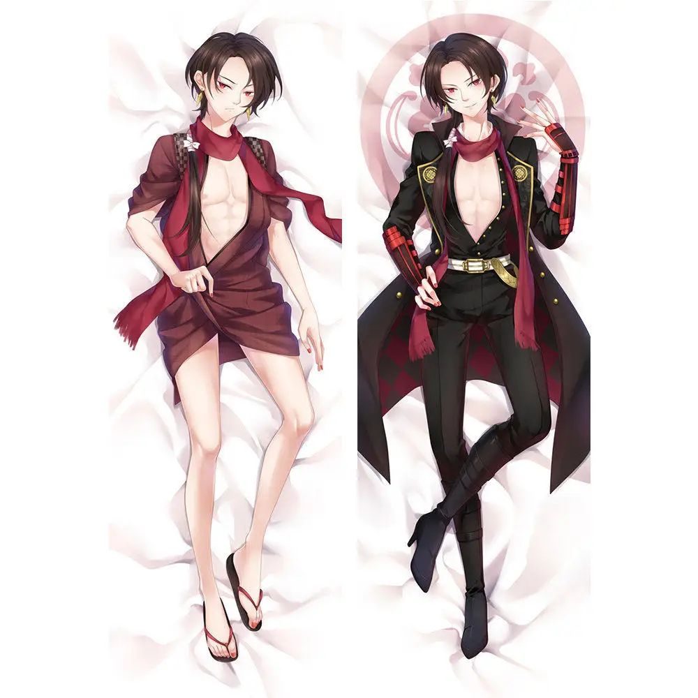Amellor Аниме игра Touken Ranbu онлайн Dakimakura Чехол наволочки крутые Mikazuki в натуральную