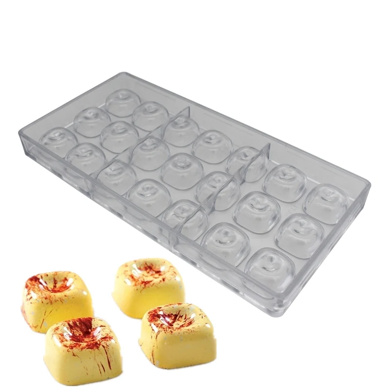 Goldbaking квадратная форма для шоколада поликарбонатная форма для шоколада "сделай сам" Новое поступление формы для выпечки