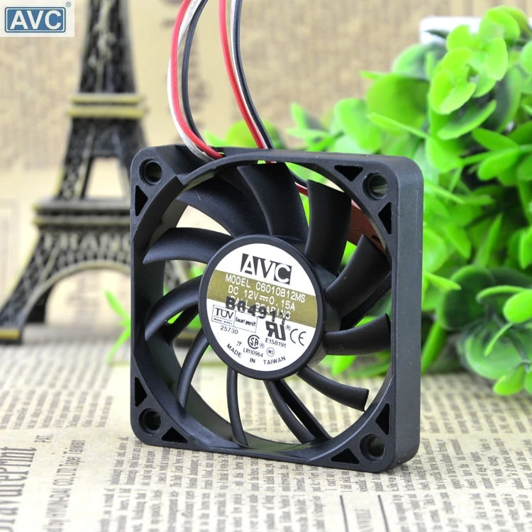 Оригинал для AVC F6010B12MS C6010B12H 6010 12В 0.1A 0.15A вентилятора | Компьютеры и офис